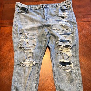 American Eagle Curvy Hi-Rise Jegging Jeans, Plus Size 24
